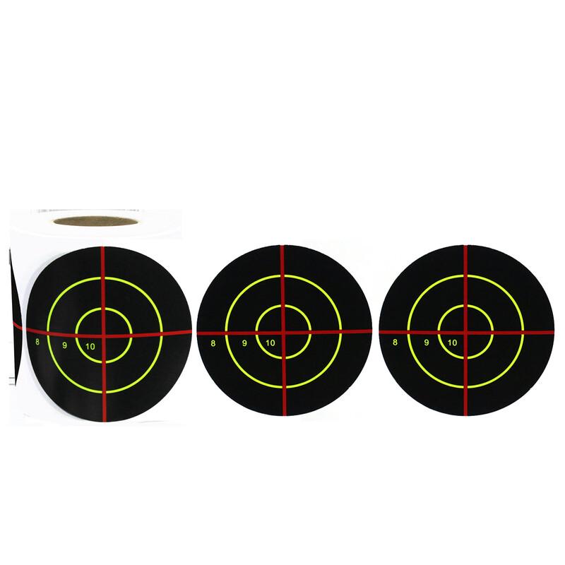 Junshi 3-Inch Splatter Target Stickers for Shooting