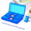 1pc Portable Switch Cartridge Case, Dust & Scratch Proof Holder for Travel, Fits Switch OLED Lite, Game Card Organizer