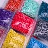 500g Bags of Octagonal Fire Paint Seal Wax Particles Student Handmade DIY Envelope Seal Pearlescent Color Retro Wax