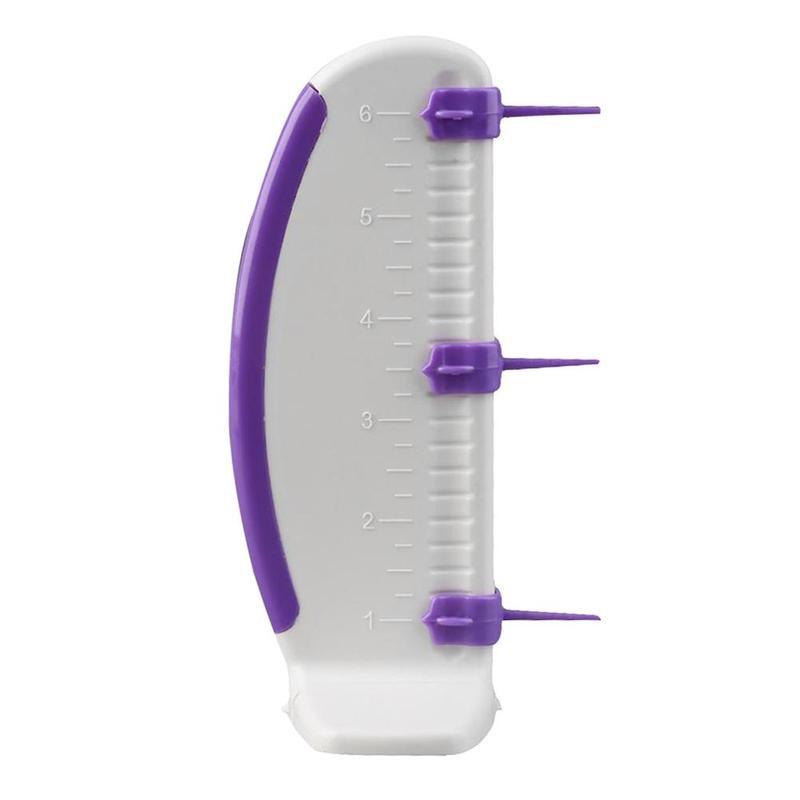 New Baking Sugar Cake Mould Solid Ruler Measure Cake Biscuit Marking Ruler West Point