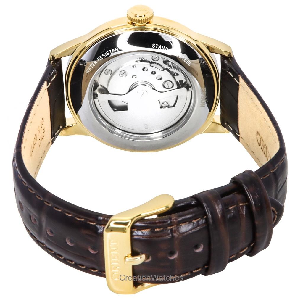 Orient Bambino Version 2 Small Seconds Leather Strap Silver Dial Automatic RA-AP0106S Men's Watch