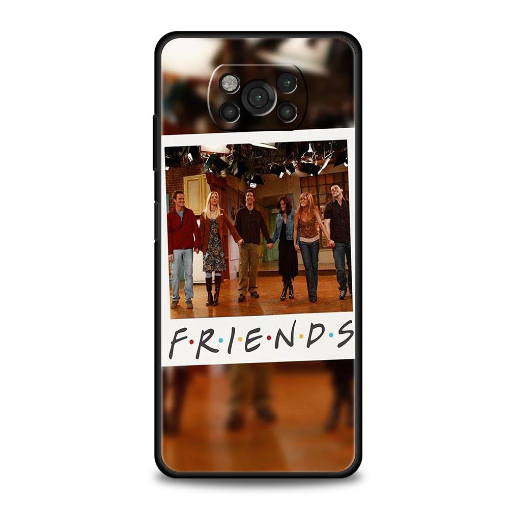 

Friends Phone Case Cover for Xiaomi Poco F7 Ultra F6 F5 F4 F3 X6 X5 X4 X3 NFC C51 C55 M4 GT 5G Soft TPU Shell Fundas Capas Bags Poco F4 GT