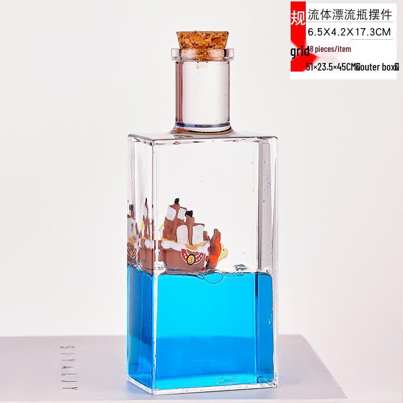 Panda Glitter Liquid Motion Hourglass - Decompression Toy & Acrylic Decoration Gift