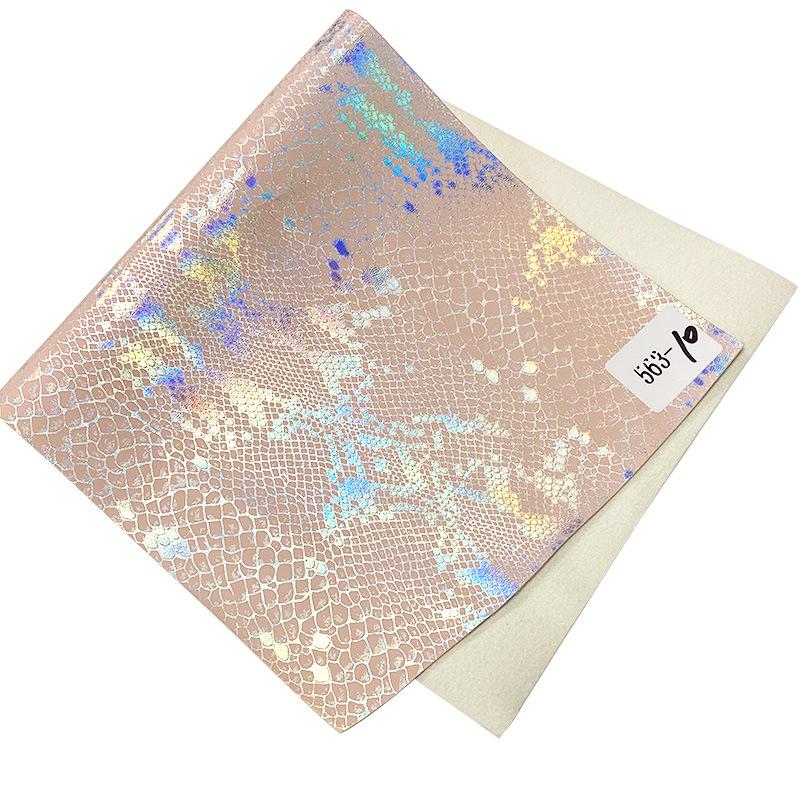 Fashion FHC 20CM, Holographischer Schlangenmusterdruck, Damen Stiefeletten, Plateauschuhe für Pole Dance, Kurze Stiefel / Stiefeletten mit hohen Absätzen, Angepasst