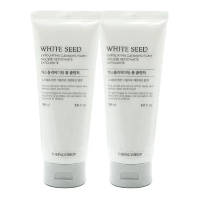 White Seed Exfoliating Foam 150ml X 2