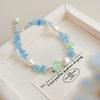 High-End Pearl Bracelet Colored Stone Women's Retro Earrings Beaded Jewelry  Ladies Pendant