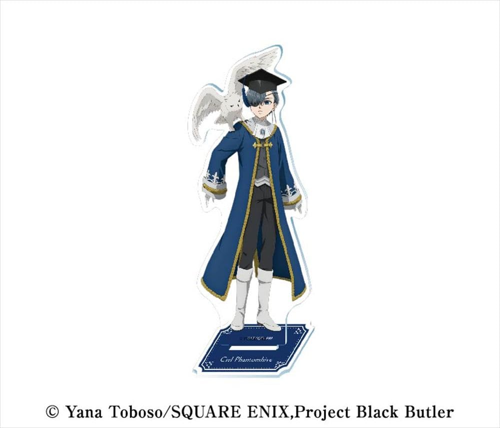 

Ensky Акриловая подставка из аниме-сериала «Дворецкий в пансионе» Сиэль Фантомхайв В177 х Ш71 х Г3 мм Акрил «Черный - Арка» 4. Прибл.