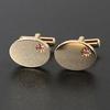 Kamakura Cufflinks Workshop July Birthstone Gold Ruby Cufflinks (Cufflinks, Cufflinks)