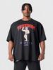 FREEDOM Muscle Man Pattern Short-Sleeved T-Shirt for Fitness Men and Women Casual Sportswear for Leisure GYM