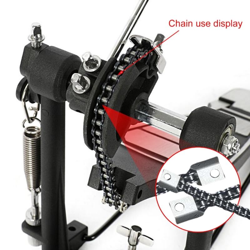 Stainless Drum Accessories Drum Pedal Chain Replacement Drum Pedal Hammer Chain Drum Pedal Chain Drum Kits Pedal Chain