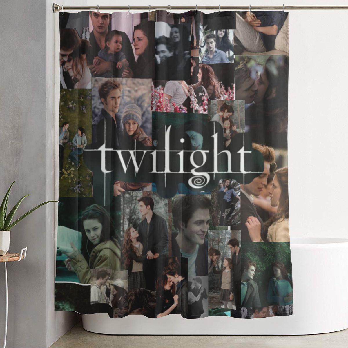 Jessica Chen Edward Cullen Twilight Shower Curtain Bathroom Polyester Waterproof Bath Curtains With Hooks