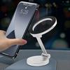 Portable Magnetic Phone Stand Adjustable Car Mount Holder 180° Foldable Design
