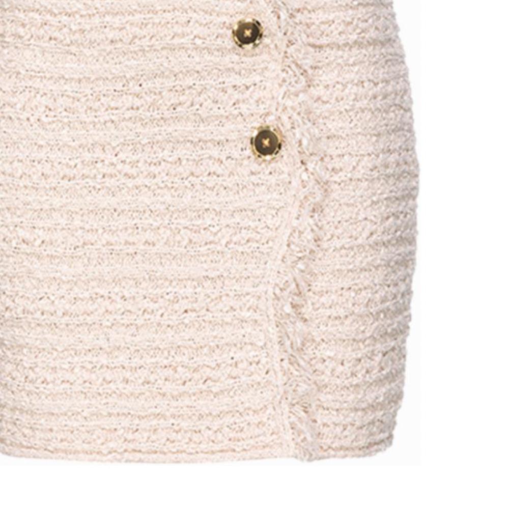 PINKO Short Split Midi Skirt Women skirts Beige 103250A1Q4-D06