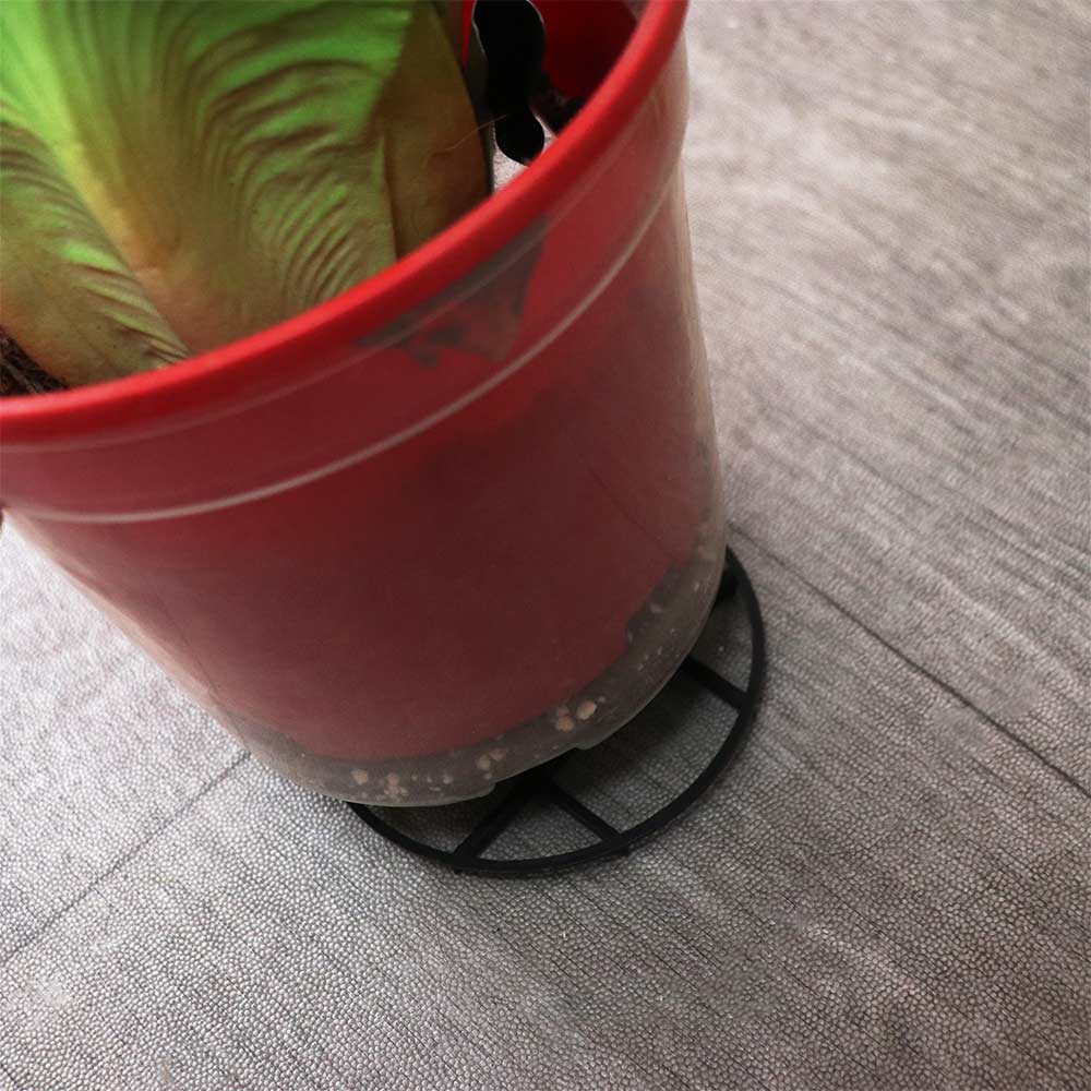 20PCS Breathable Base Flower Pot Tray Plastic Drainage Rack Stand Plant Saucer Home Garden