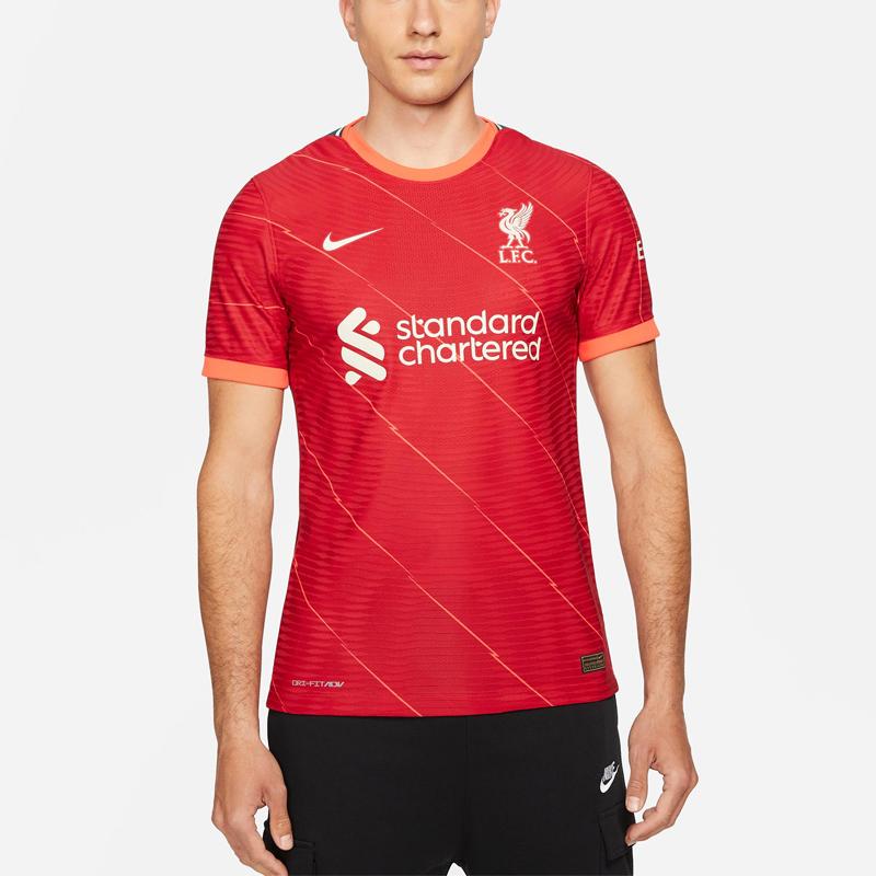 Nike Liverpool Home Stadium Jersey Player Edition 2021-2022 Season Men Tops Red DB2533-688