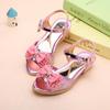 2025 Summer Korean Style High-Heeled Fish Mouth Sandals for Girls - Student & Children's Sizes Available.