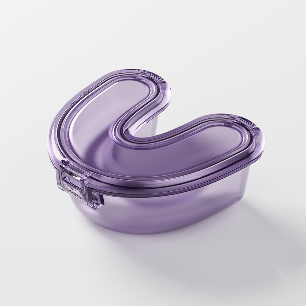 Invisible Braces Storage Box Portable Orthodontic Appliance Transparent Soaking Box Dentures Steel Teeth Denture Storage Box