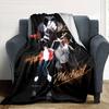 Michael Jackson King of Pop Porträt Collage Druck Flanelldecke Weiche Warme Überwurfdecke Musikfan Sofa Bett Heimdekoration