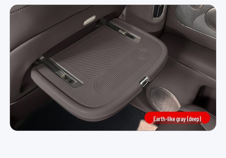 Silicone Protective Mat for 26 ZEEKR LS9/LS8 Models: Anti-Slip, Shock-Absorbent, Wear-Resistant Car Interior Accessory.