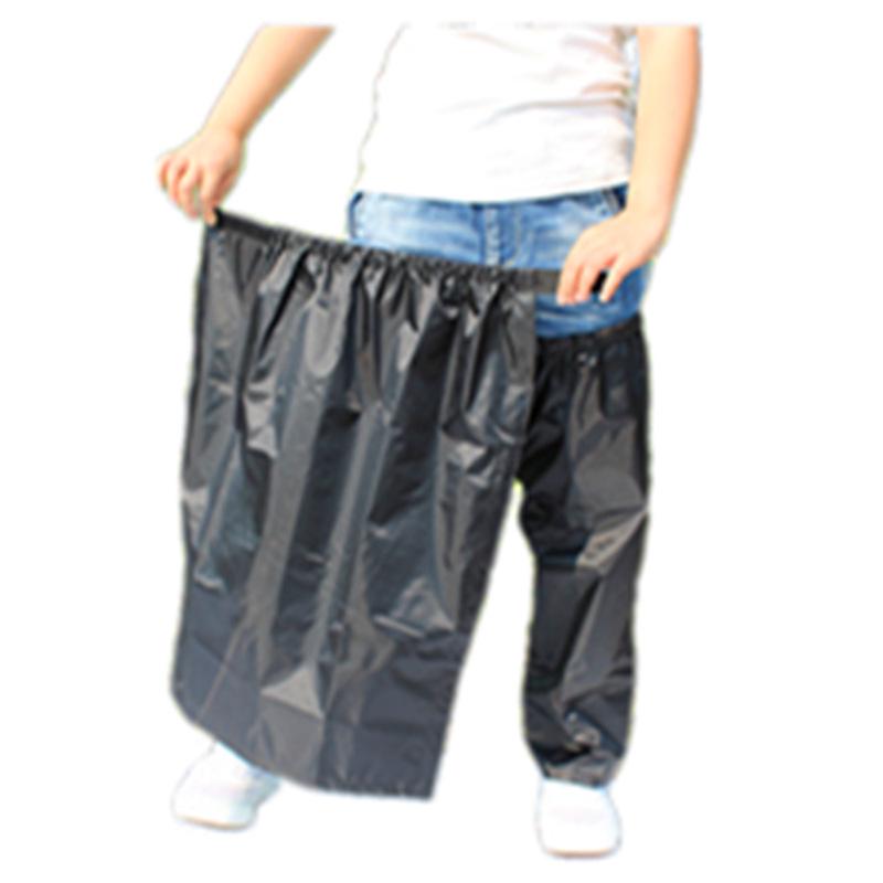 Unisex Rainproof Pants: Multifunctional Leg and Foot Covers for Adults and Children, Convertible to Apron