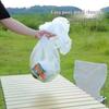 10Pcs Elastic Bound Disposable Table Cover Oil-Proof Table Protector Picnic Mat  Outdoor