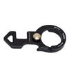 Car Keychain Clip Multifunctional Aluminum Alloy Phone Stand Bottle Opener Rope Buckle