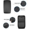 Car Center Console Armrest Cover for 2025 Crosstrek/Impreza Black Stitches