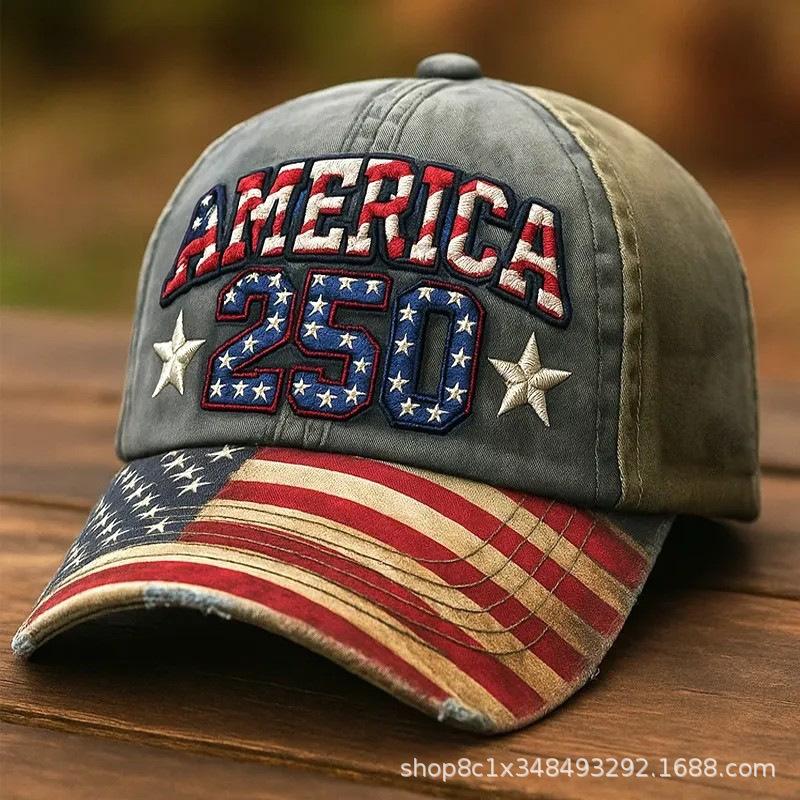 D Shade Baseball Cap Outdoor Cap Men's Digital Printing Anniversary Versatile