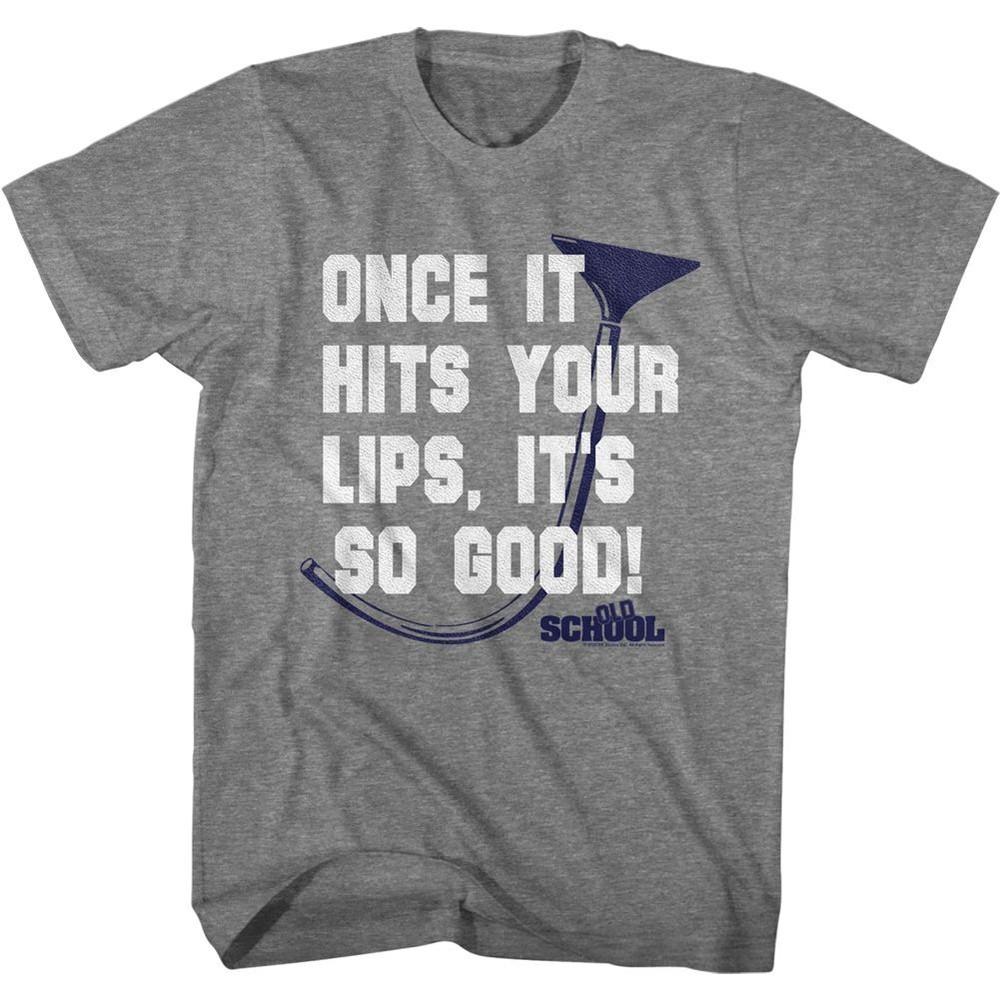 Old School Once It Hits Movie Shirt XL