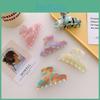 Stylish Korean Version Acetate Medium Hair Claw Clip For Effortless Chic Updos