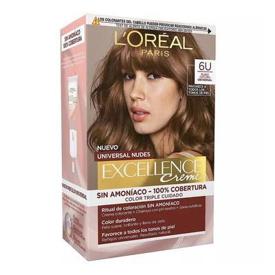Excellence Creme Universal Nudes Coloration - 6u Dark Blonde - 