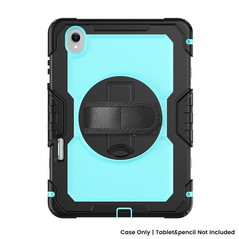 Galaxy Tab S11 Case 360 Rotating Shockproof Tablet Cover With Stand Silicone Hard Shell Handheld Anti-Scratch