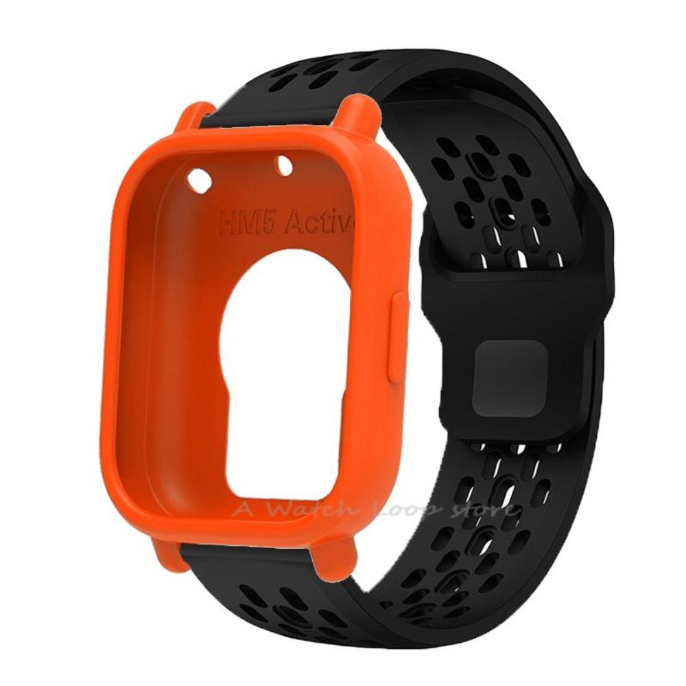 Band+Case For Redmi Watch 5 Active Silicone Strap Cover Sport Wristband Correa For Redmi Watch 5Lite Band Shell Suit Accessories