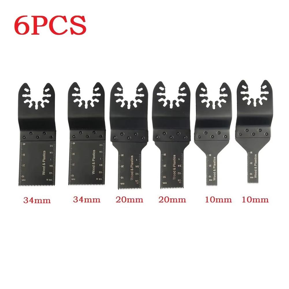 1/6pcs Multi-Function Oscillating Blade Bi-metal Precision Saw Blades Multi Wood Cut Blade Chipboard Tool Circular Saw Blade