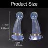 2 Pieces Cattle Cow Horn Covers Silicone Protectors Easy to Install Flexible for