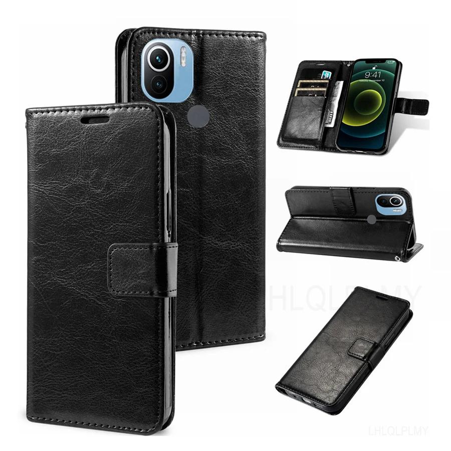 Luxury Leather Flip Protect Case For Xiaomi Redmi A1 A2 Plus 10A 12C 13C Note 12 Pro 5G 13 Lite Ultra 13T Poco C65 Wallet Cover
