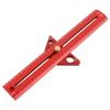 Woodworking T Track Ruler Multifunctional Aluminum Alloy Portable Wood Measuring Angle Ruler