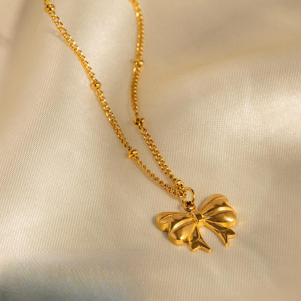 Butterfly Pendant Necklace Trendy Versatile Necklace Jewelry