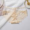 Mid Waist Lace Sexy Panties Breathable Plus Triangle High Elasticity Women’s Panties