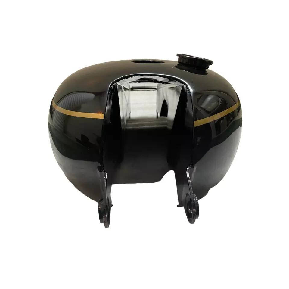 VINCENT HRD BLACK PAINTED ALUMINIUM ALLOY GAS FUEL PETROL TANK |Fit For