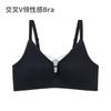 Women Thin Strap Push Up No Wire Seamless Bra
