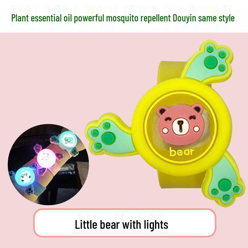 Brățară Luminoasă Rotativă cu Snap, Ceas Slap Luminos Giroscopic pentru Copii