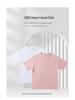 Men's Loose Drop Shoulder Heavyweight Cotton T-Shirt - 260g, Breathable, Short Sleeve
