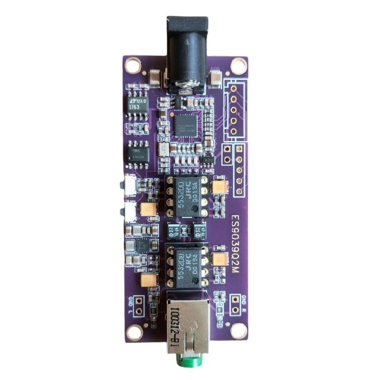 

Low Noise ES9039Q2M Processing Decoding Board I2S input ES9039 Asynchronous For Music Lovers And sound Professionals