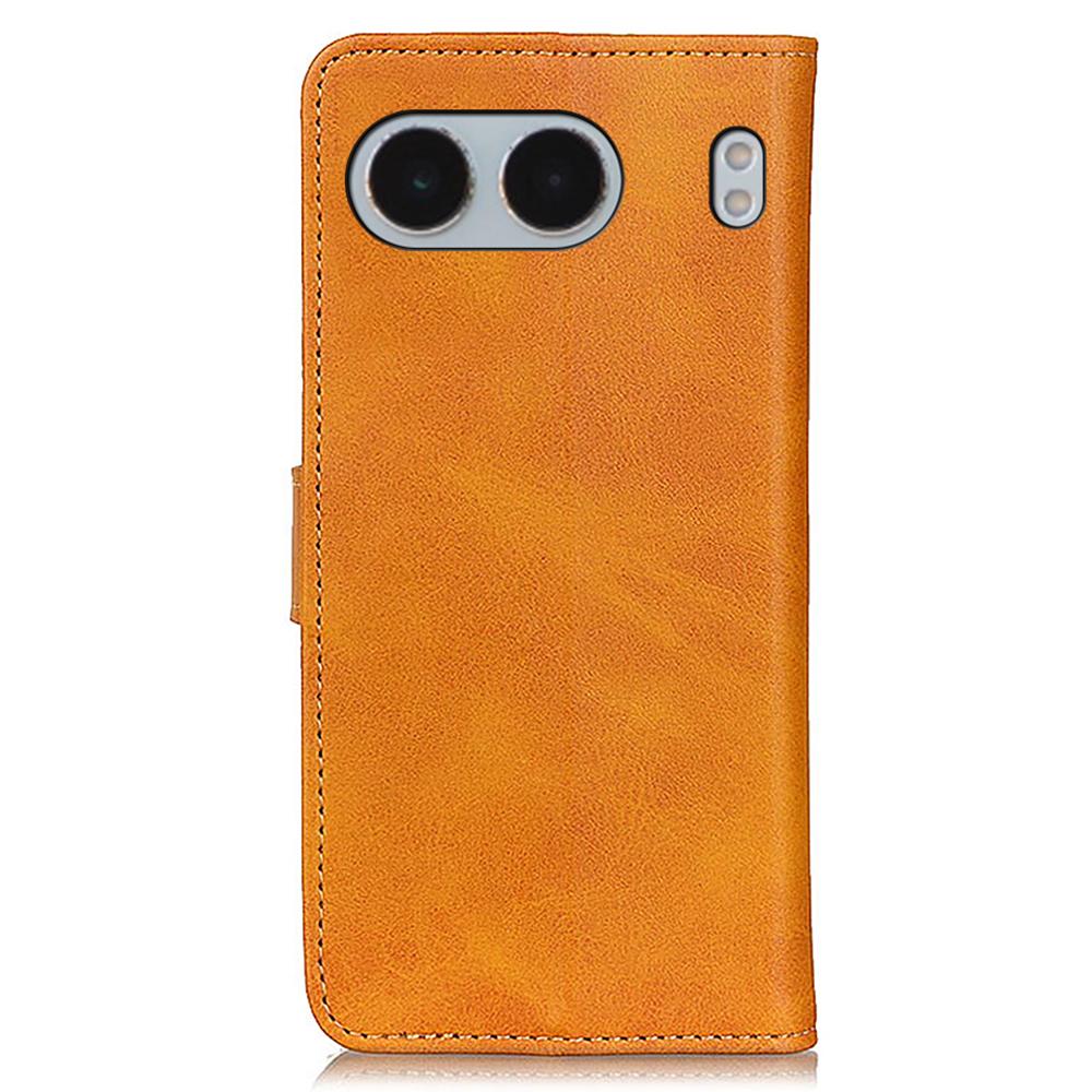 For OnePlus Nord 4 Stand Wallet Case Cowhide Texture Leather Phone Cover