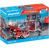 Playmobil 71603 Action Heroes Fire Station Building Set