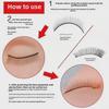 Beginner Eyelash Practice Model Head - Beauty Salon Training Tool