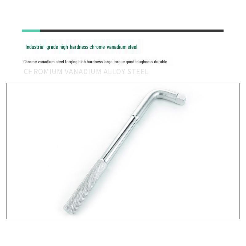 Sata Bent Handle Heavy-duty L-Shaped Wrench 12.5/19mm - Extension Bar Socket Tool 13919
