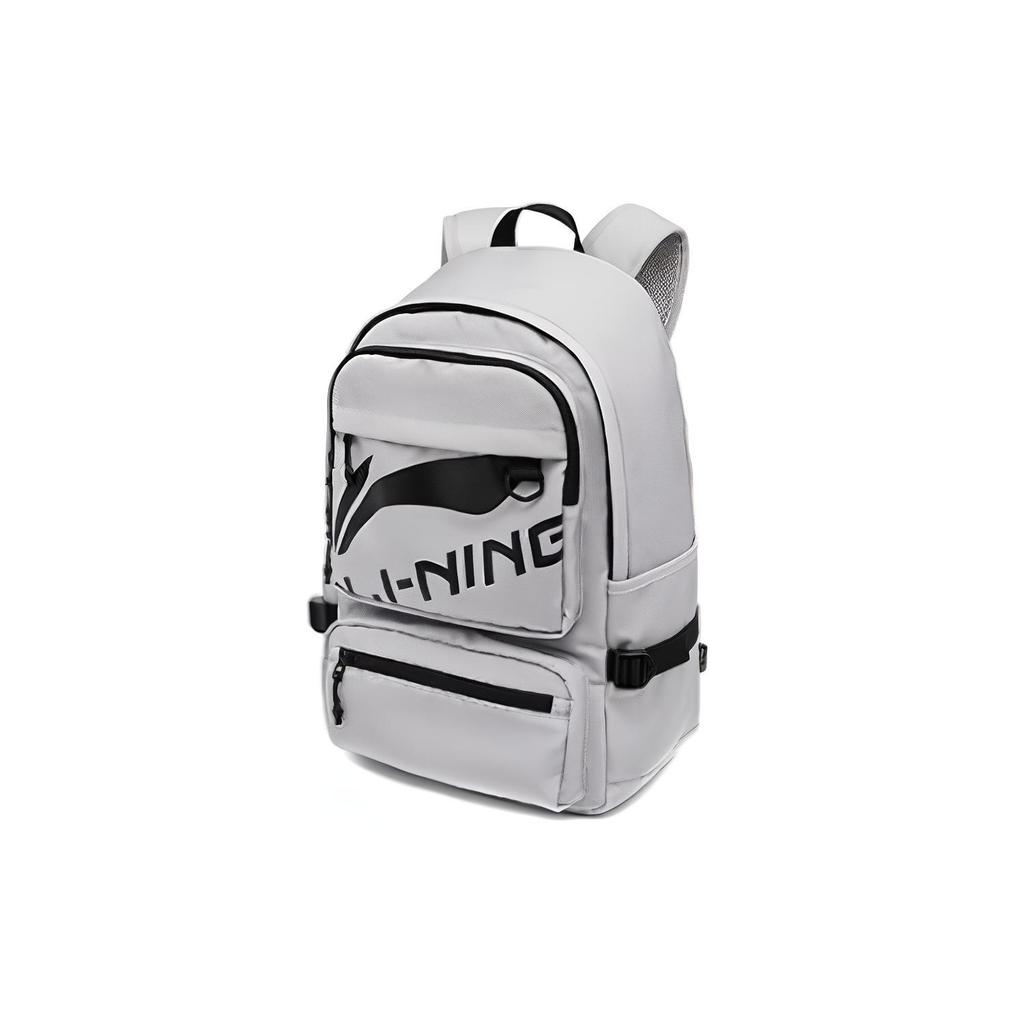 New LiNing Sports Life Collection Polyester Sports Bag, Backpack Unisex Antarctic Gray ABSU181-2