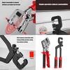Handheld Metal Bolt Pliers Crimper Punch Lock Frame Fixing Fastening Hand Tool for Drywalls and Plasterboard Projects